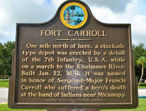 FORT CARROLL MEMORIAL MARKER
