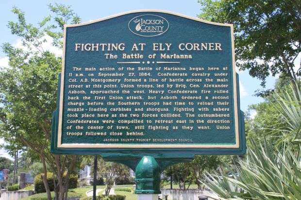FIGHTING AT ELY CORNER MEMORIAL MARKER
