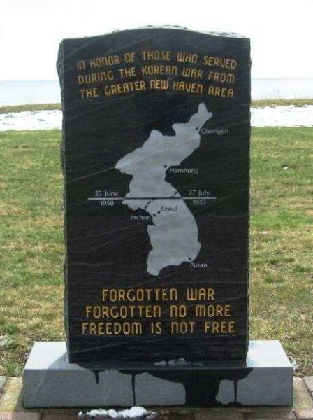 NEW HAVEN AREA KOREAN WAR MEMORIAL