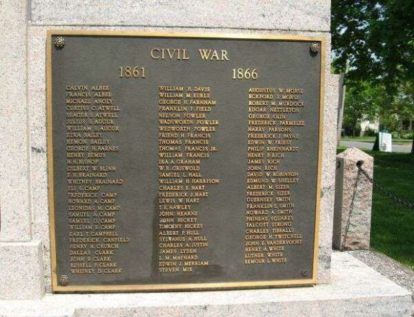 DURHAM VETERANS MEMORIAL PLAQUE B
