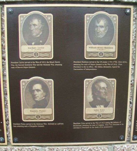 UNITED STATES COMMANDERS IN CHIEF WAR MEMORIAL PLAQUE B