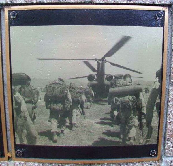 OPERATION IRAQI FREEDOM WAR MEMORIAL PLAQUE C