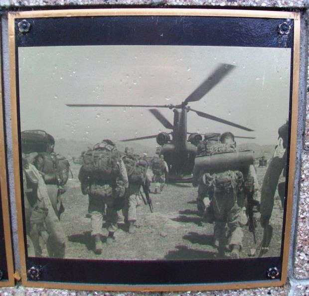 OPERATION IRAQI FREEDOM WAR MEMORIAL PLAQUE C