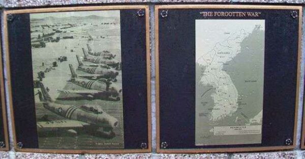 “FORGOTTEN WAR” MEMORIAL PLAQUES A & B