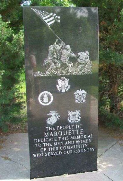 MARQUETTE VETERANS MEMORIAL