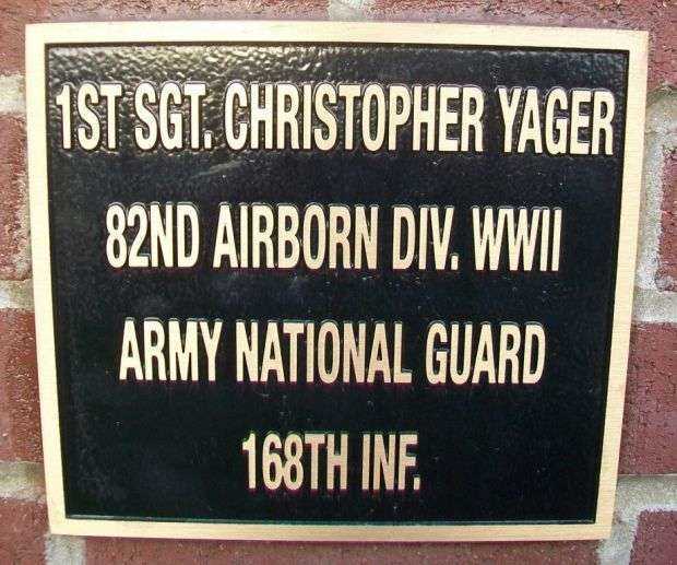 COUNCIL BLUFFS VETERANS MEMORIAL PLAQUE B