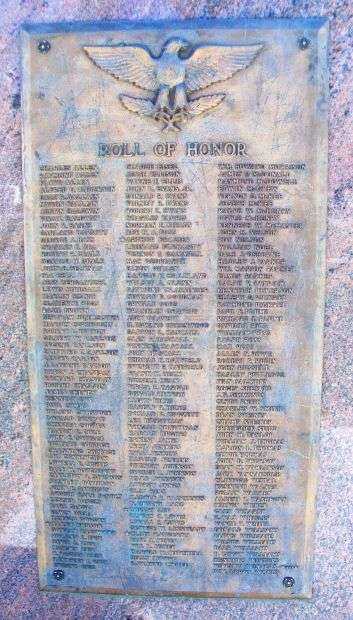 EMERSON WORLD WAR II MEMORIAL BACK