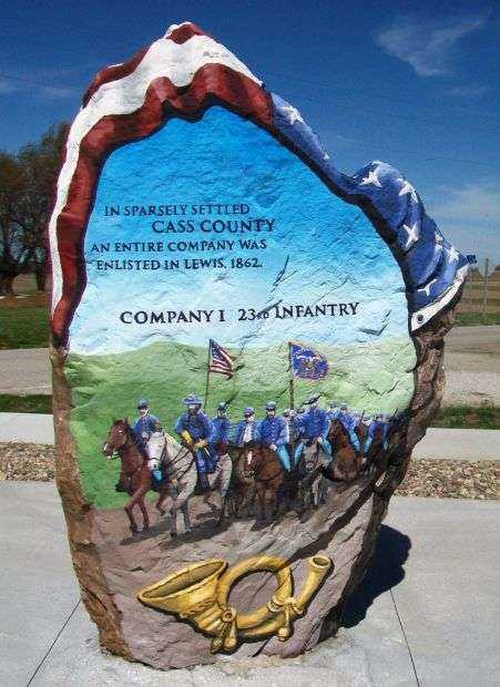 THE LEWIS FREEDOM ROCK VETERANS MEMORIAL SIDE B