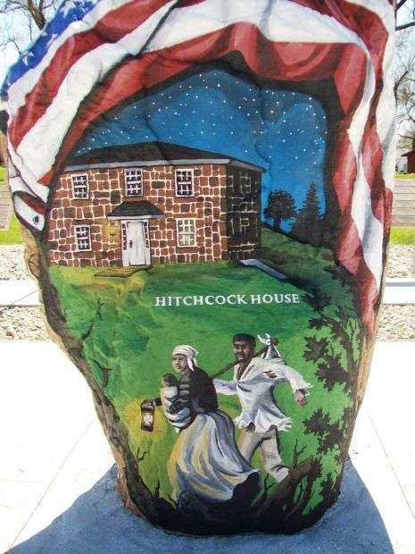 THE LEWIS FREEDOM ROCK VETERANS MEMORIAL SIDE A