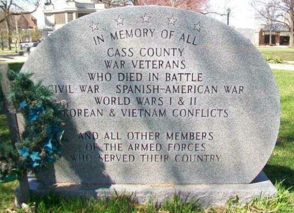 CASS COUNTY WAR VETERANS MEMORIAL