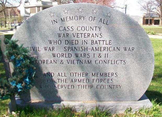 CASS COUNTY WAR VETERANS MEMORIAL