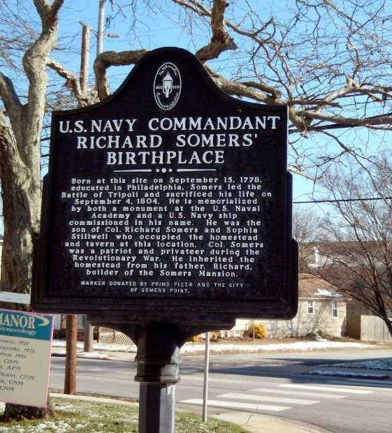 U.S. NAVY COMMANDANT RICHARD SOMERS’ BIRTHPLACE MEMORIAL MARKER