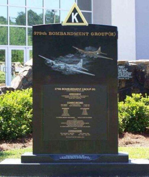 379TH BOMBARDMENT GROUP WAR MEMORIAL FRONT