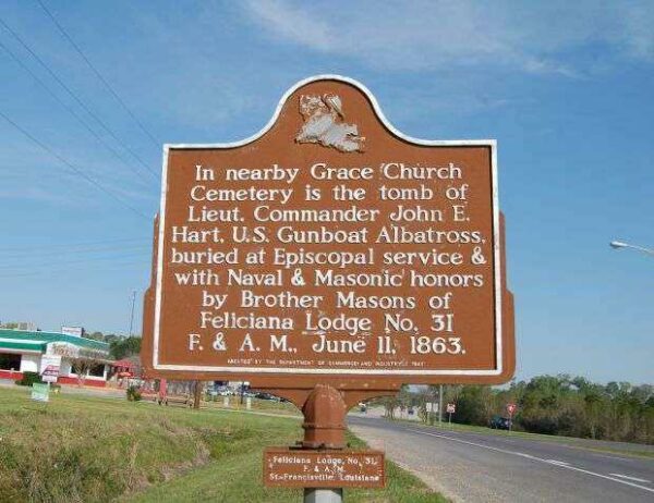 LT. COMMANDER JOHN E. HART MEMORIAL MARKER