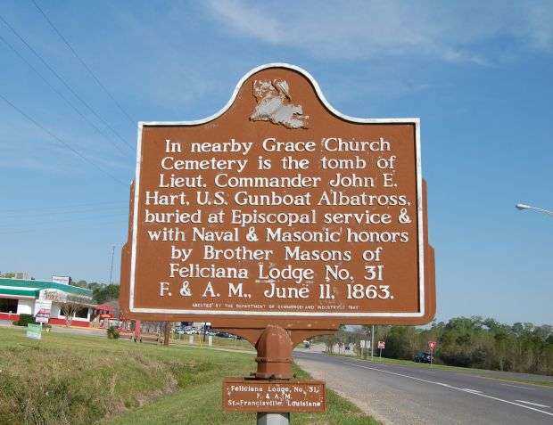 LT. COMMANDER JOHN E. HART MEMORIAL MARKER