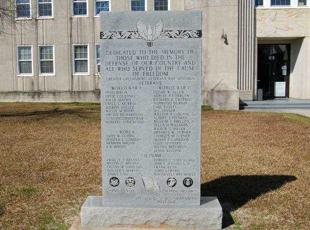 GREATER GREENSBURG VETERANS WAR MEMORIAL