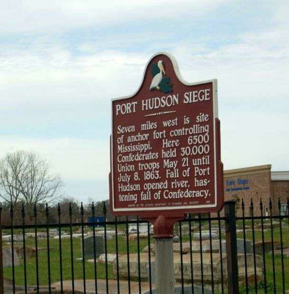 PORT HUDSON SIEGE MEMORIAL MARKER