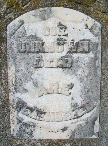 SALINA UNKNOWN DEAD WAR MEMORIAL