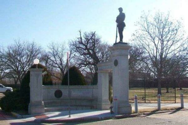 OAKDALE MEMORIAL GATEWAY LEFT SECTION