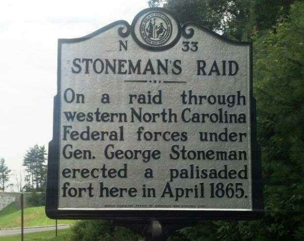 STONEMAN’S RAID WAR MEMORIAL MARKER III