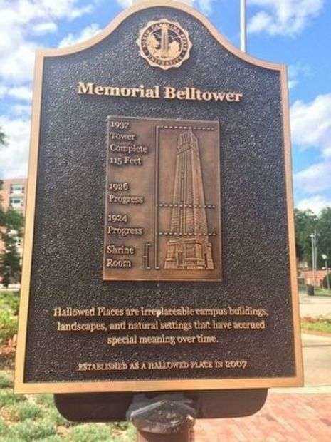 MEMORIAL BELLTOWER MARKER B
