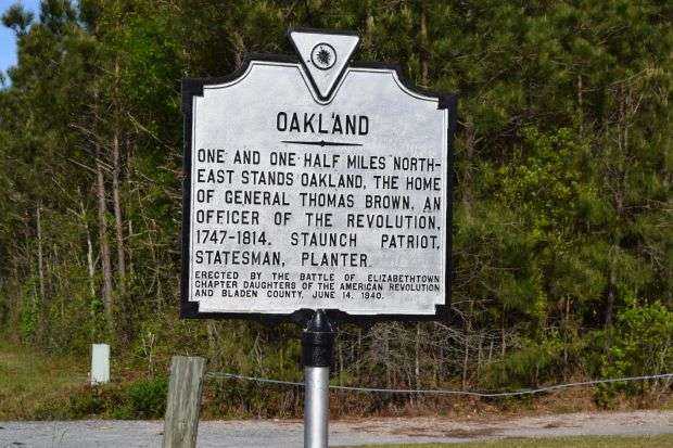 OAKLAND REVOLUTIONARY WAR MEMORIAL MARKER
