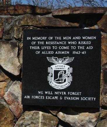 THE RESISTANCE WAR MEMORIAL PLAQUE