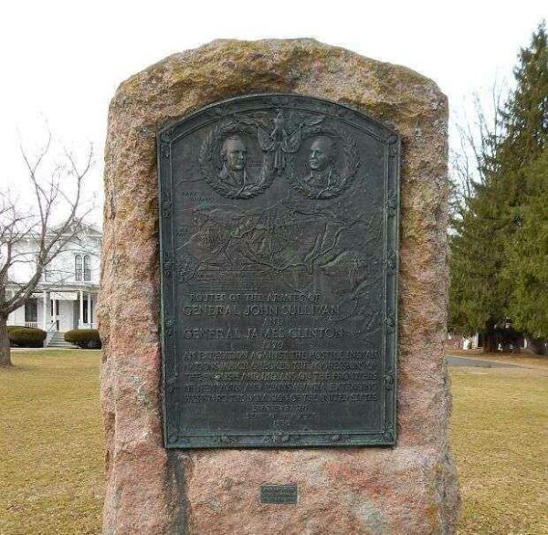 UNADILLA ROUTES OF THE ARMIES OF GENERAL JOHN SULLIVAN AND GENERAL JAMES CLINTON MEMORIAL
