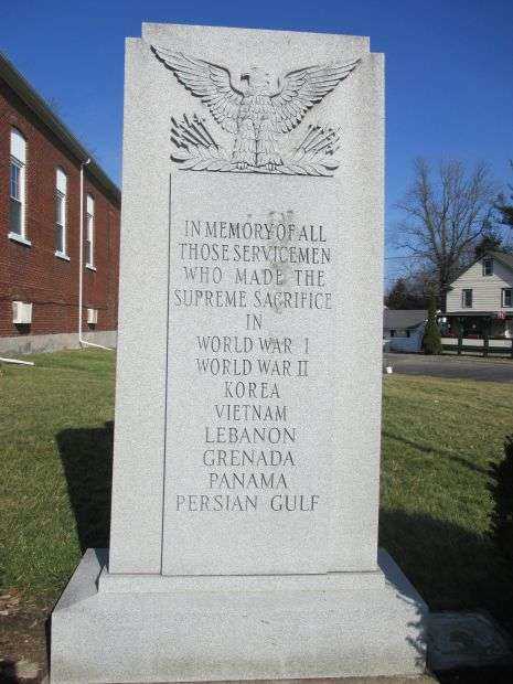 HOLLEY WAR VETERANS MEMORIAL