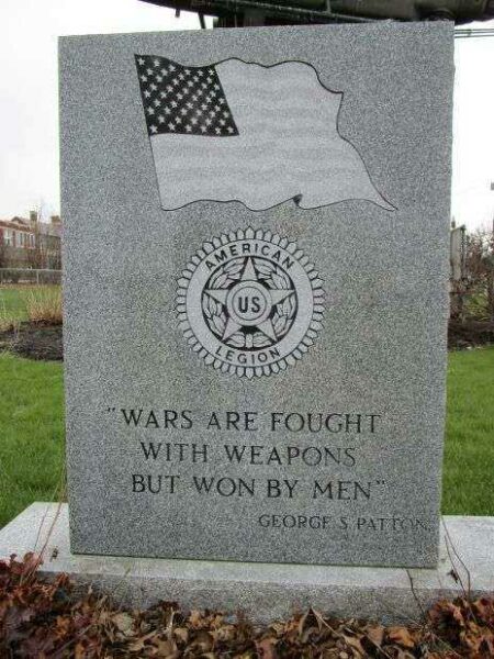 AH-1 “WISKEY COBRA” HELICOPTER WAR MEMORIAL STONE