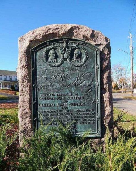 AFTON ROUTES OF THE ARMIES OF GENERAL JOHN SULLIVAN AND GENERAL JAMES CLINTON MEMORIAL
