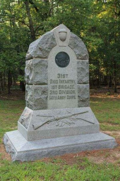 31ST OHIO INFANTRY MEMORIAL