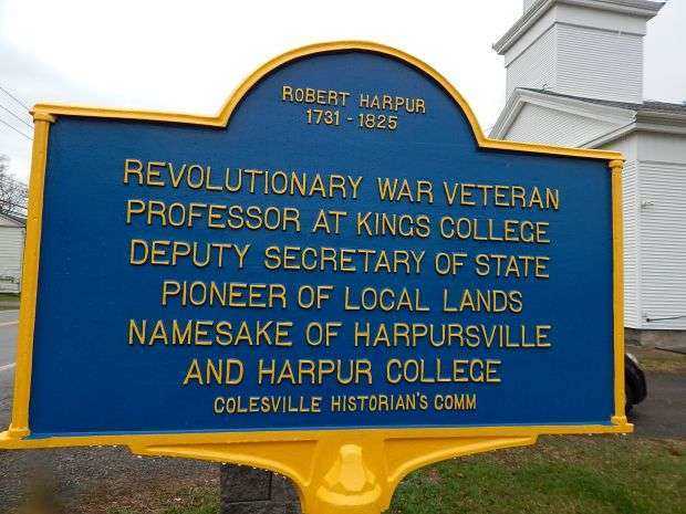 ROBERT HARPUR REVOLUTIONARY WAR VETERAN MEMORIAL MARKER