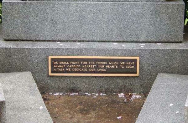 CRANFORD ROLL OF HONOR MEMORIAL PLAQUE C