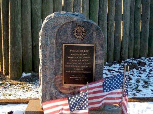 CAPTAIN JOSHUA HUDDY REVOLUTIONARY WAR MEMORIAL
