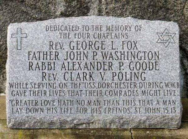 SOMERFORD CEMETERY FOUR CHAPLAINS MEMORIAL