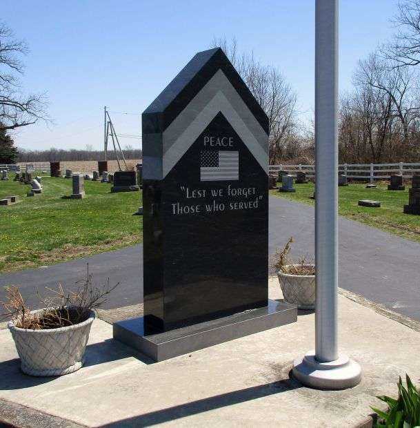 RIVERVIEW CEMETERY VETERANS MEMORIAL BACK