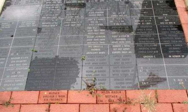 MCCOMB VETERANS MEMORIAL PAVERS