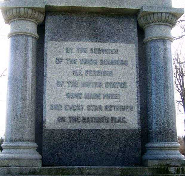 DARKE COUNTY CIVIL WAR AND ALL WARS MEMORIAL STONE C
