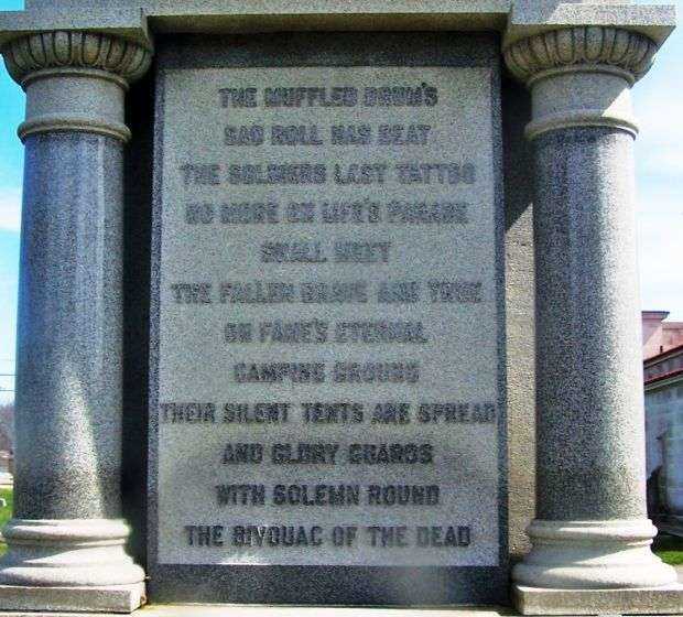 DARKE COUNTY CIVIL WAR AND ALL WARS MEMORIAL STONE B