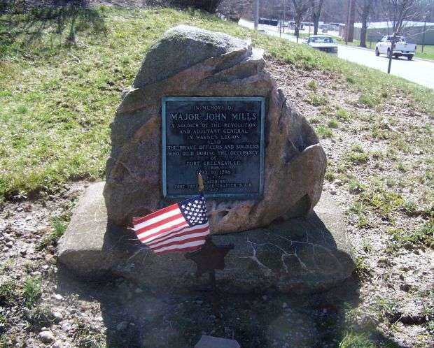 MAJOR JOHN MILLS WAR MEMORIAL