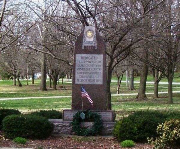 DARKE COUNTY WAR VETERANS MEMORIAL