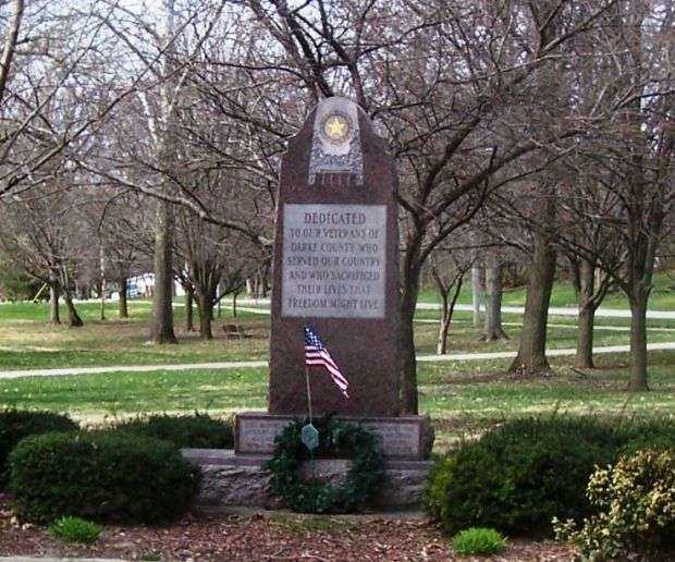 DARKE COUNTY WAR VETERANS MEMORIAL