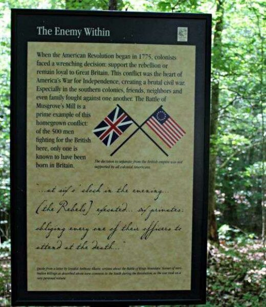 THE ENEMY WITHIN MEMORIAL PLAQUE