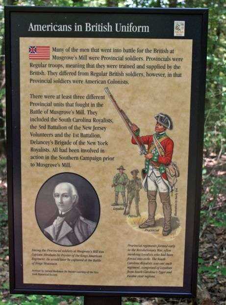 AMERICANS IN BRITISH UNIFORM MEMORIAL PANEL