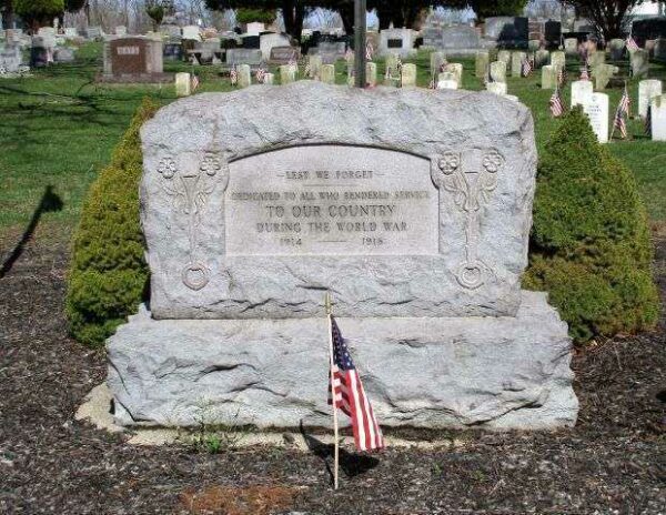 WOODHILL CEMETERY WAR VETERANS MEMORIAL