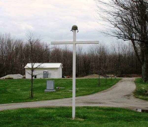 JEROME TOWNSHIP CEMETERY WORLD WAR I MEMORIAL CROSS