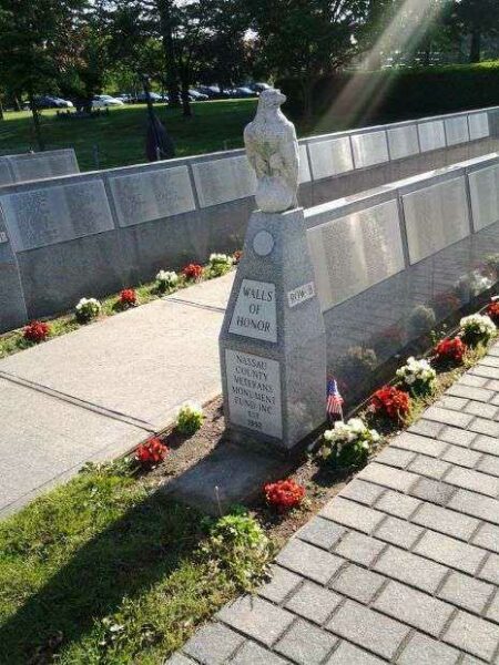 NASSAU COUNTY VETERANS WALLS OF HONOR MEMORIAL