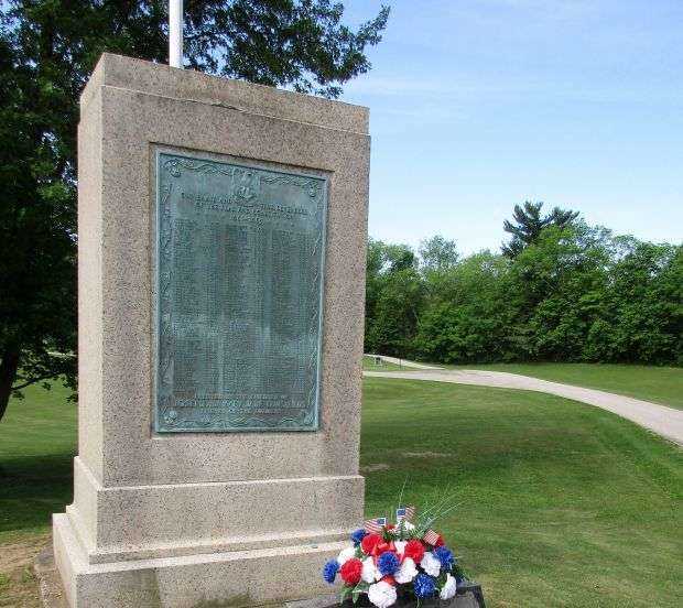 MAPLE GROVE CEMETERY CIVIL WAR MEMORIAL