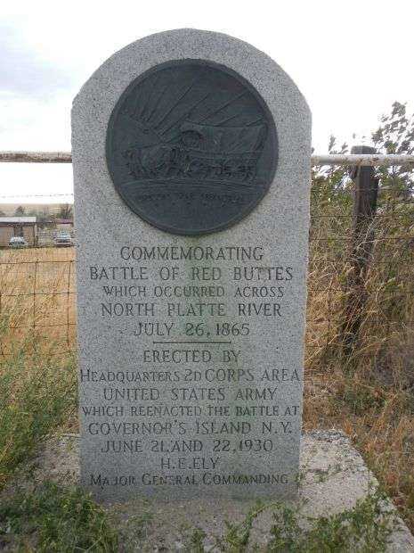 BATTLE OF RED BUTTES WAR MEMORIAL